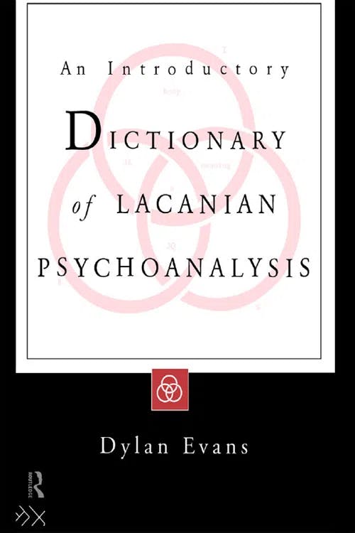 An Introductory Dictionary of Lacanian Psychoanalysis book cover