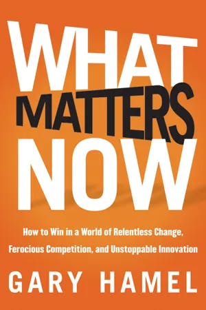 What Matters Now book cover