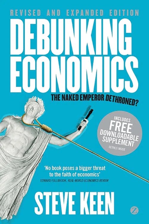 Debunking Economics book cover
