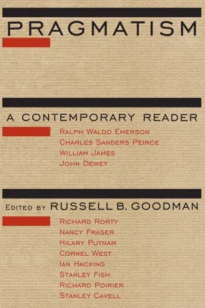 Pragmatism A Contemporary Reader book cover