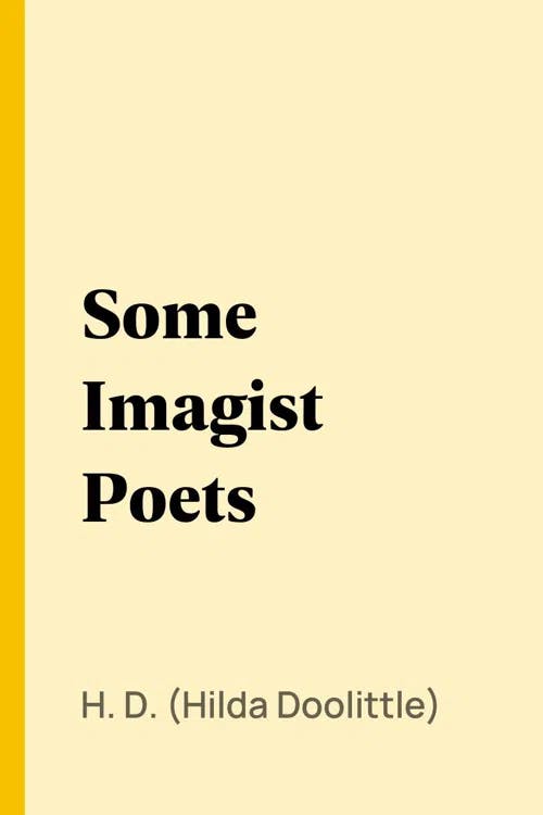 Some Imagist Poets book cover