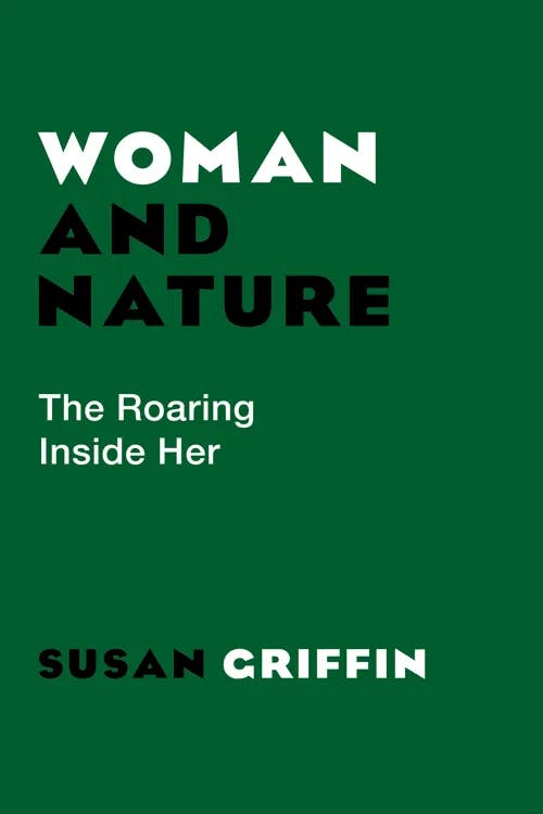 Woman and Nature book cover