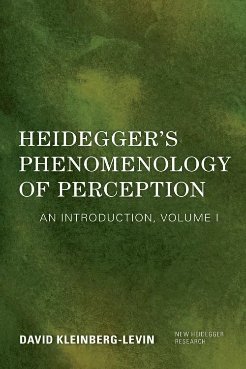Heidegger's Phenomenology of Perception book cover