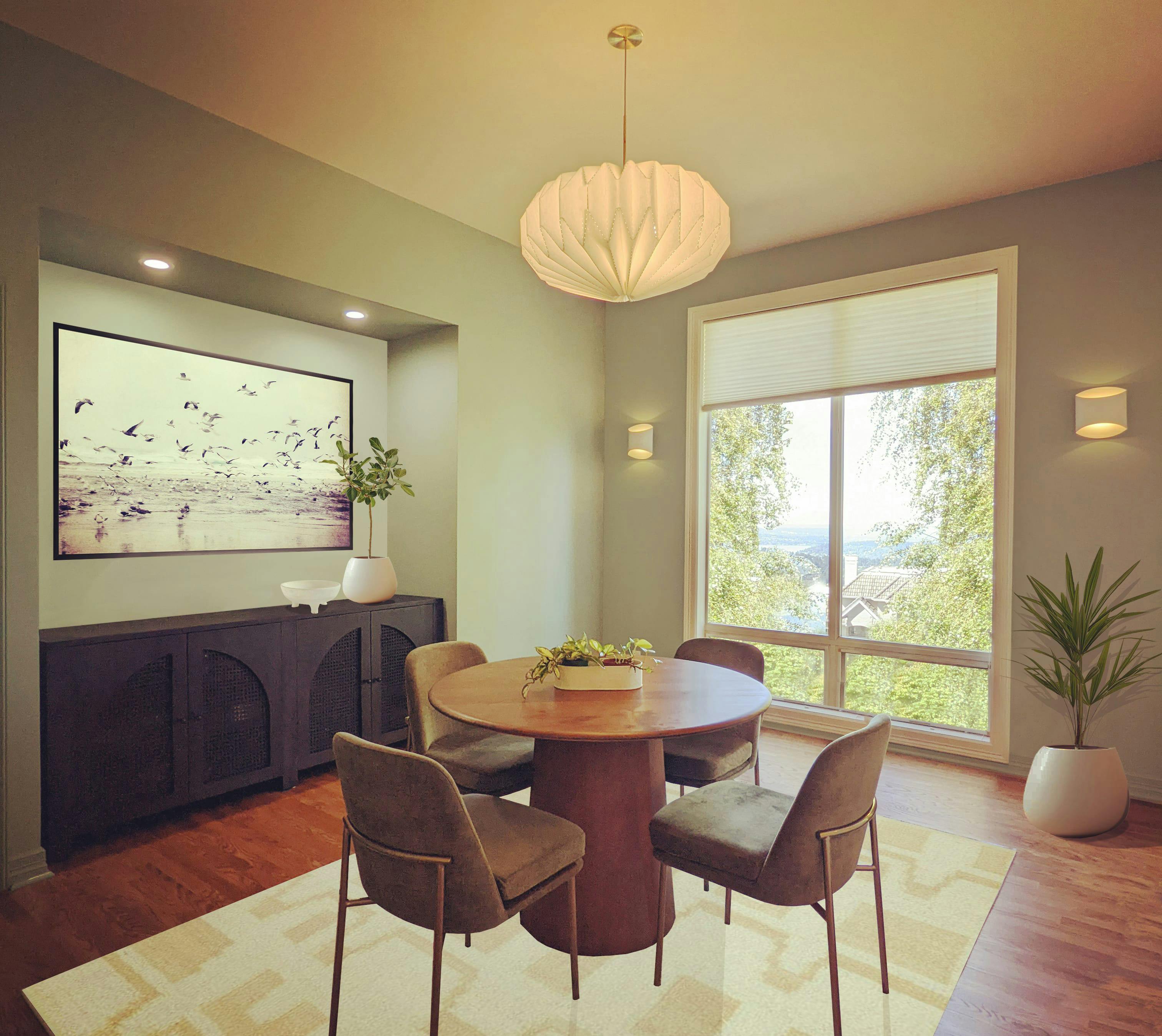 Dining Room Design by Persimmon Design