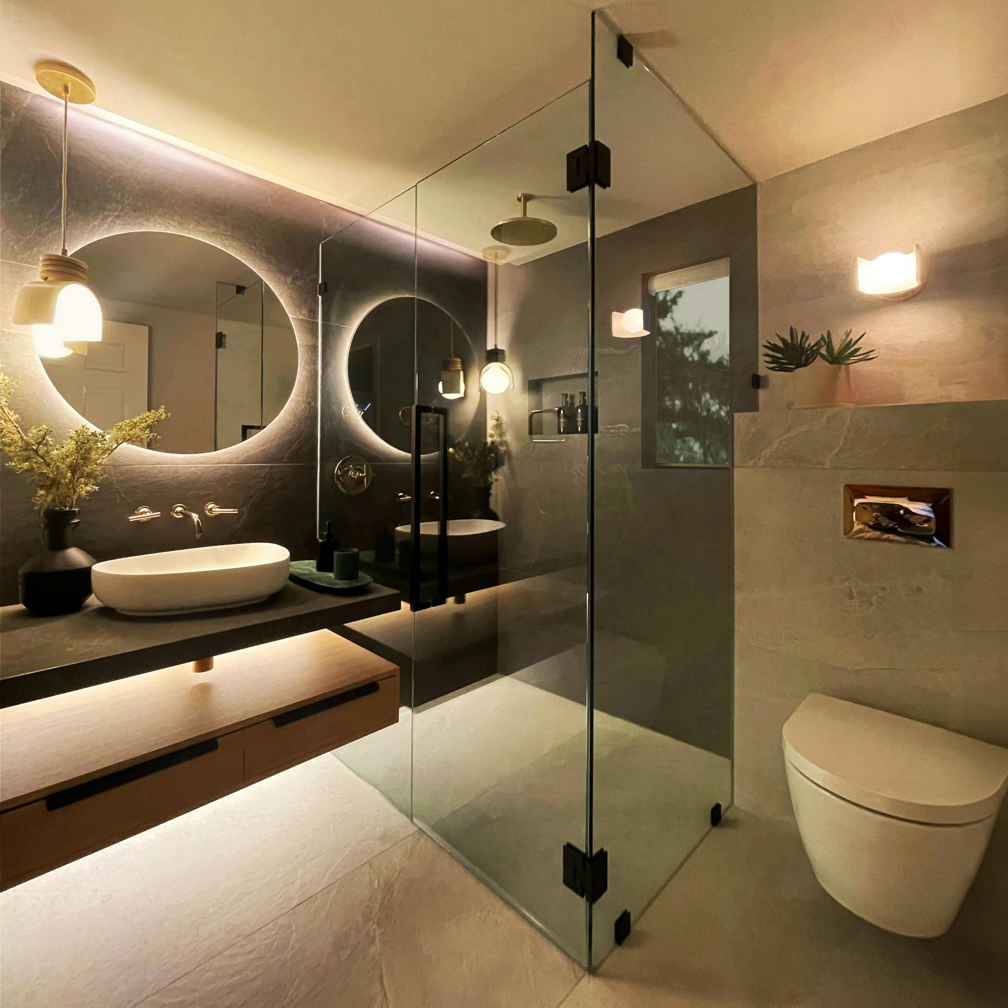 Cenote Bathroom Interior Design project in Seattle