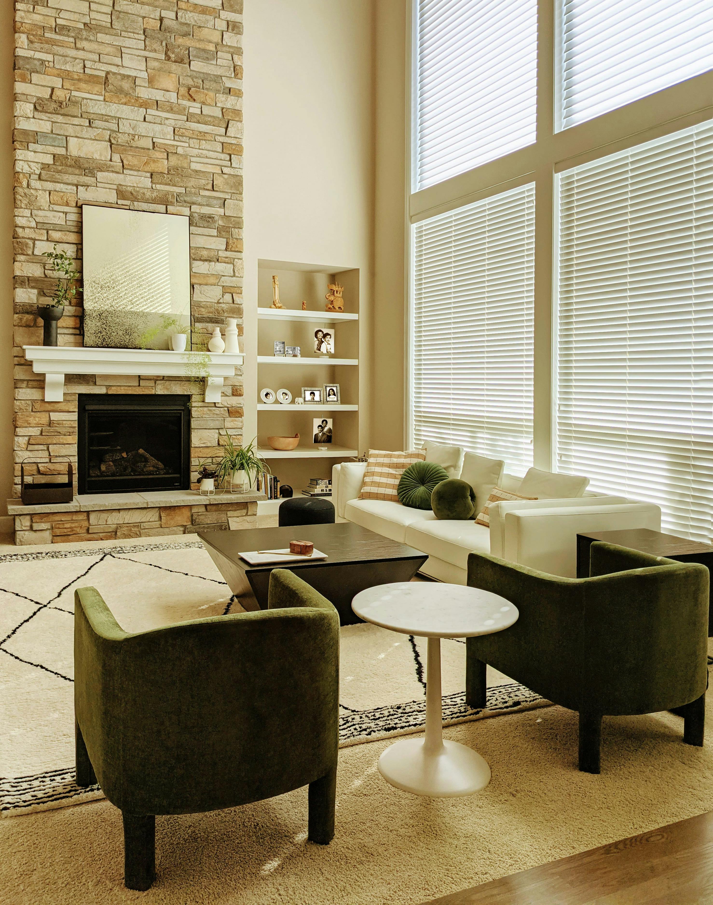 Living Room designed by Persimmon Design