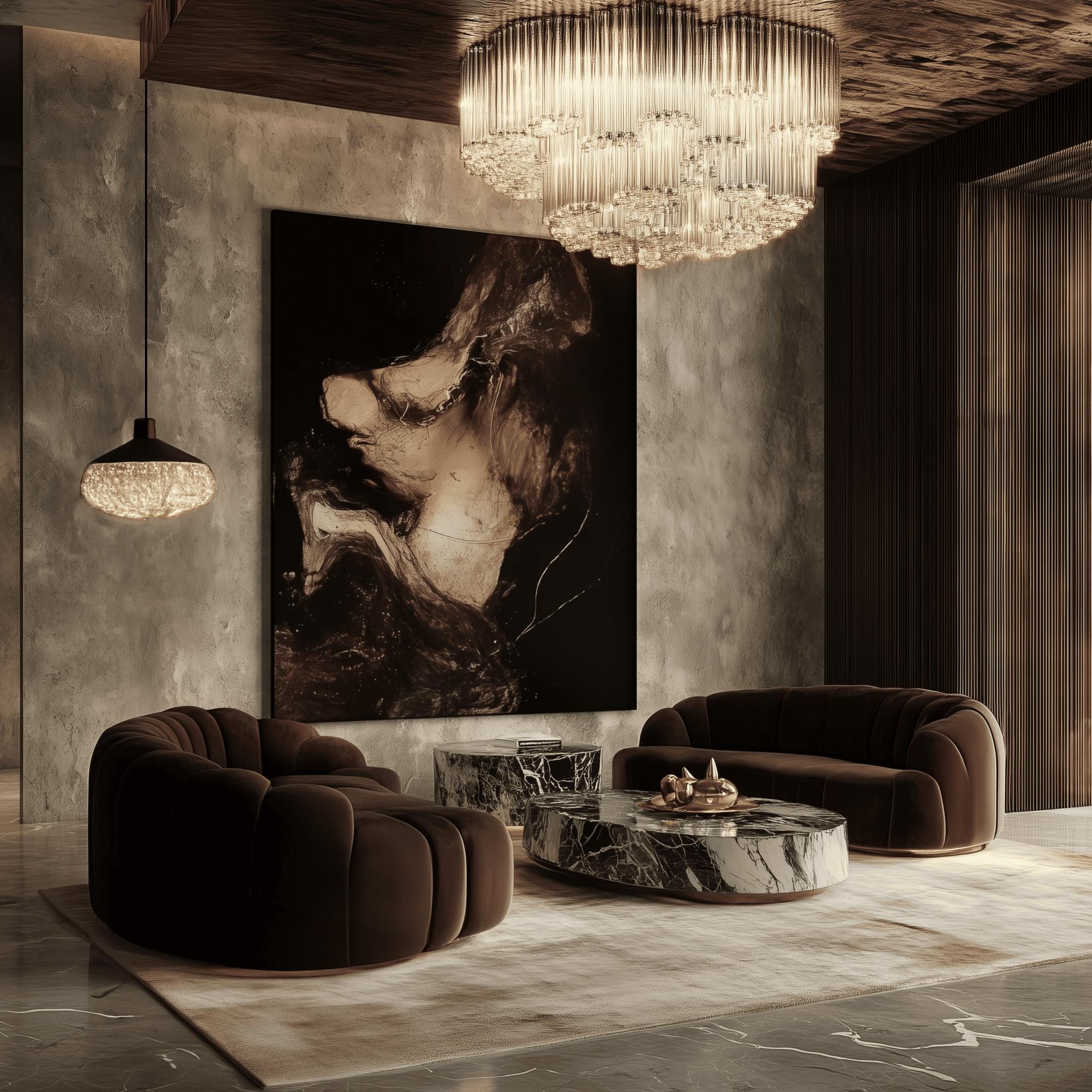 Modern opulence with a moody pulse – Contemporary Glam at its most magnetic
