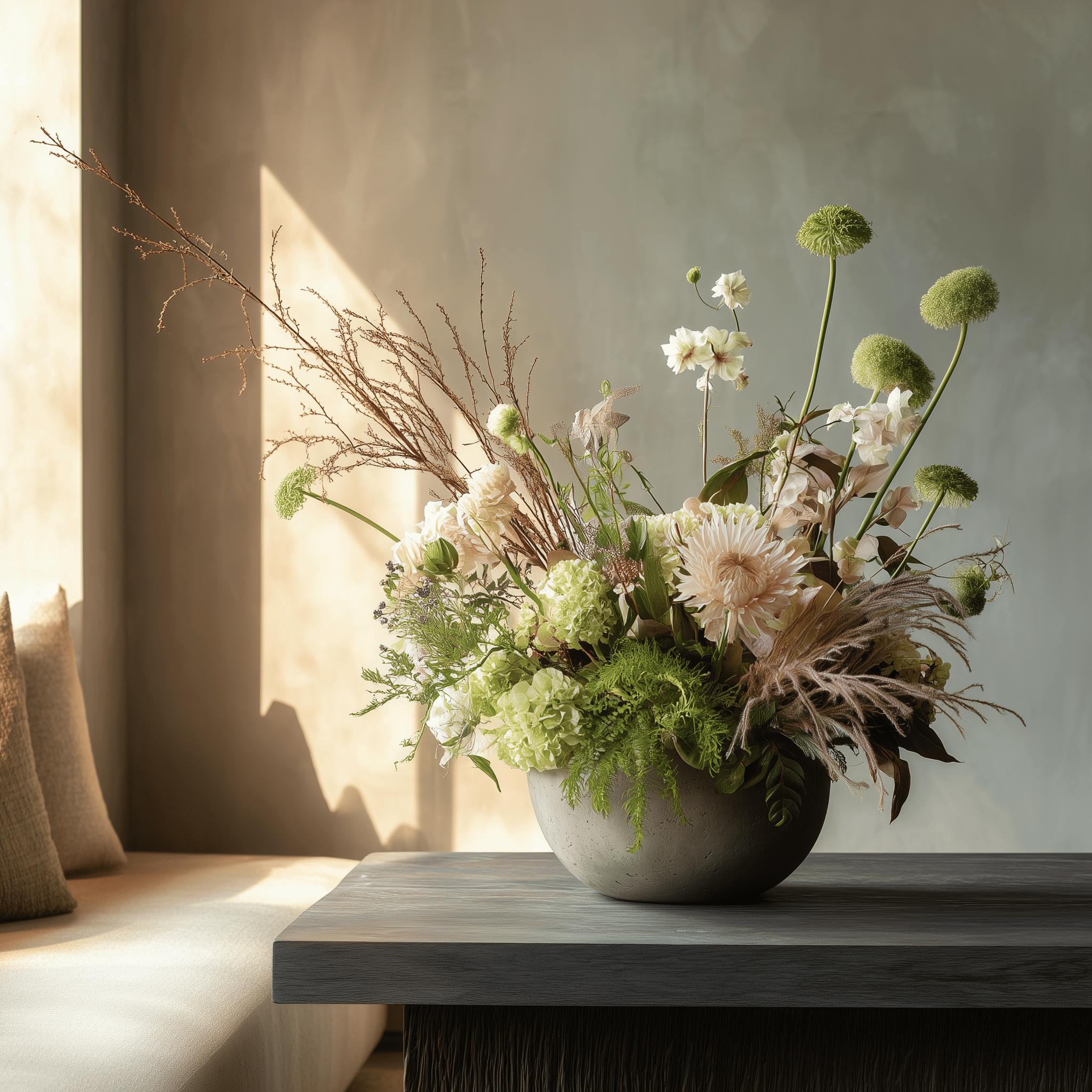 Florals in Interior Design - Seattle Interior Designer - Persimmon Design