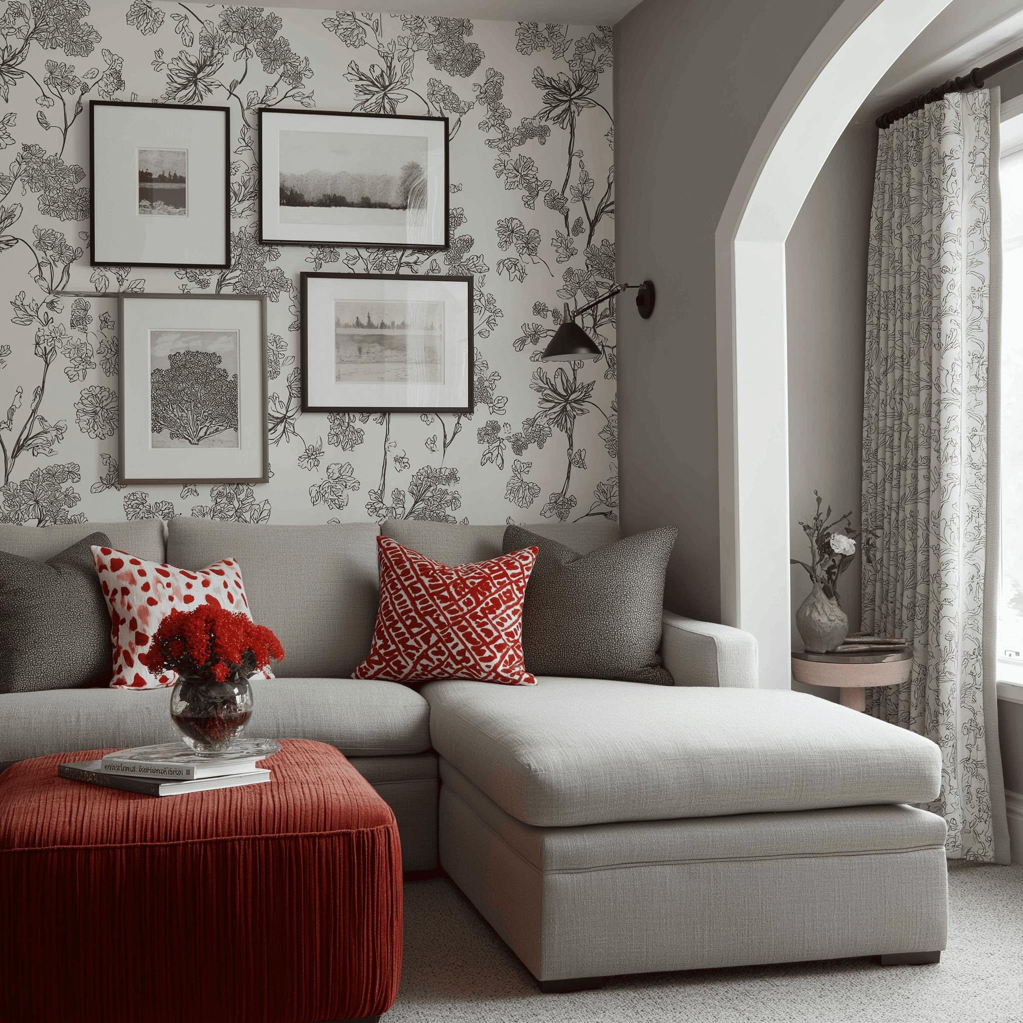 Florals in Interior Design - Seattle Interior Designer - Persimmon Design
