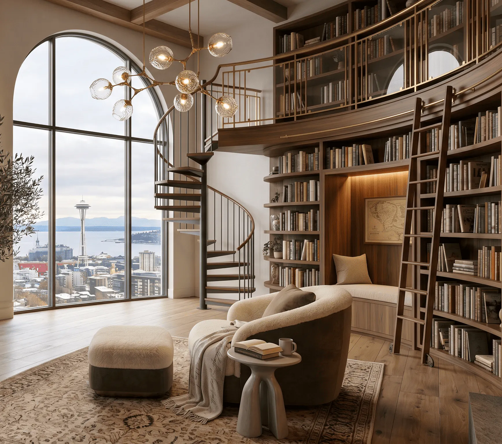 Designing a Home Library in Seattle for Literary-Inspired Interiors