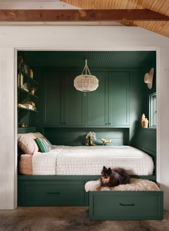 Billiard Green by Sherwin Williams. Photo Courtesy: dwell.com