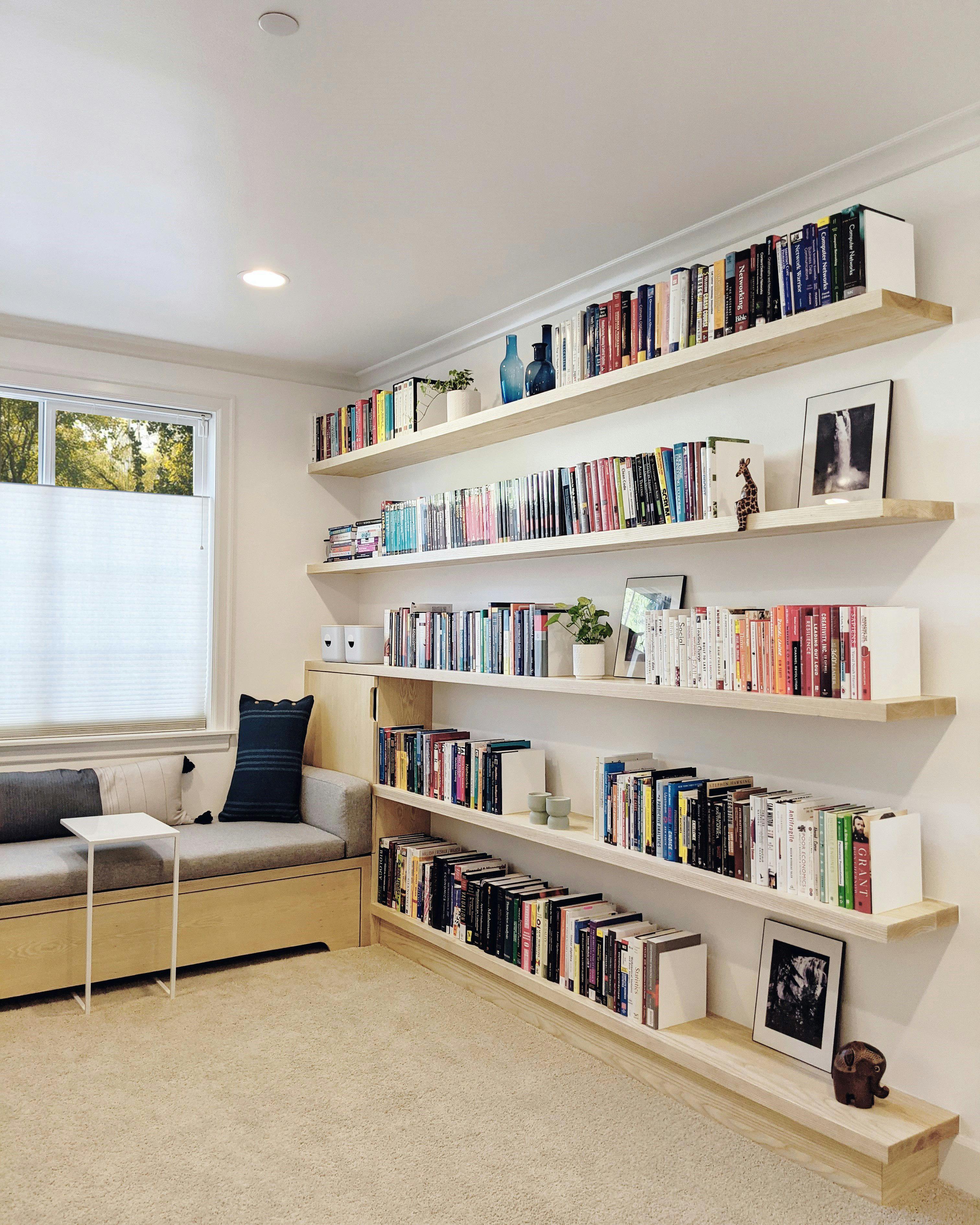 Home Office Library Wall designed by Persimmon Design