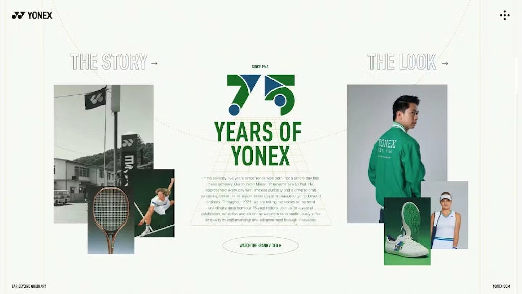 YONEX 75th