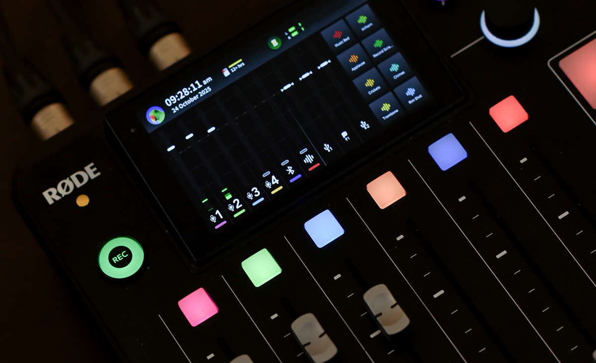 Human Mix podcast mixing desk