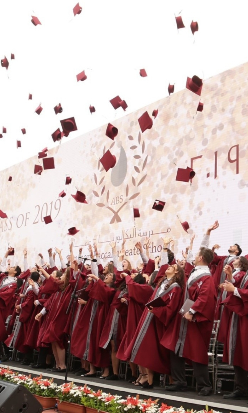 Amman Baccalaureate School students graduating