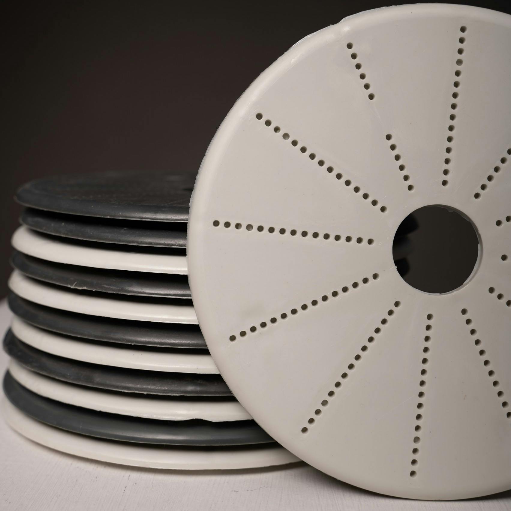 Платформа под люстру Д 220 Белая\Серая