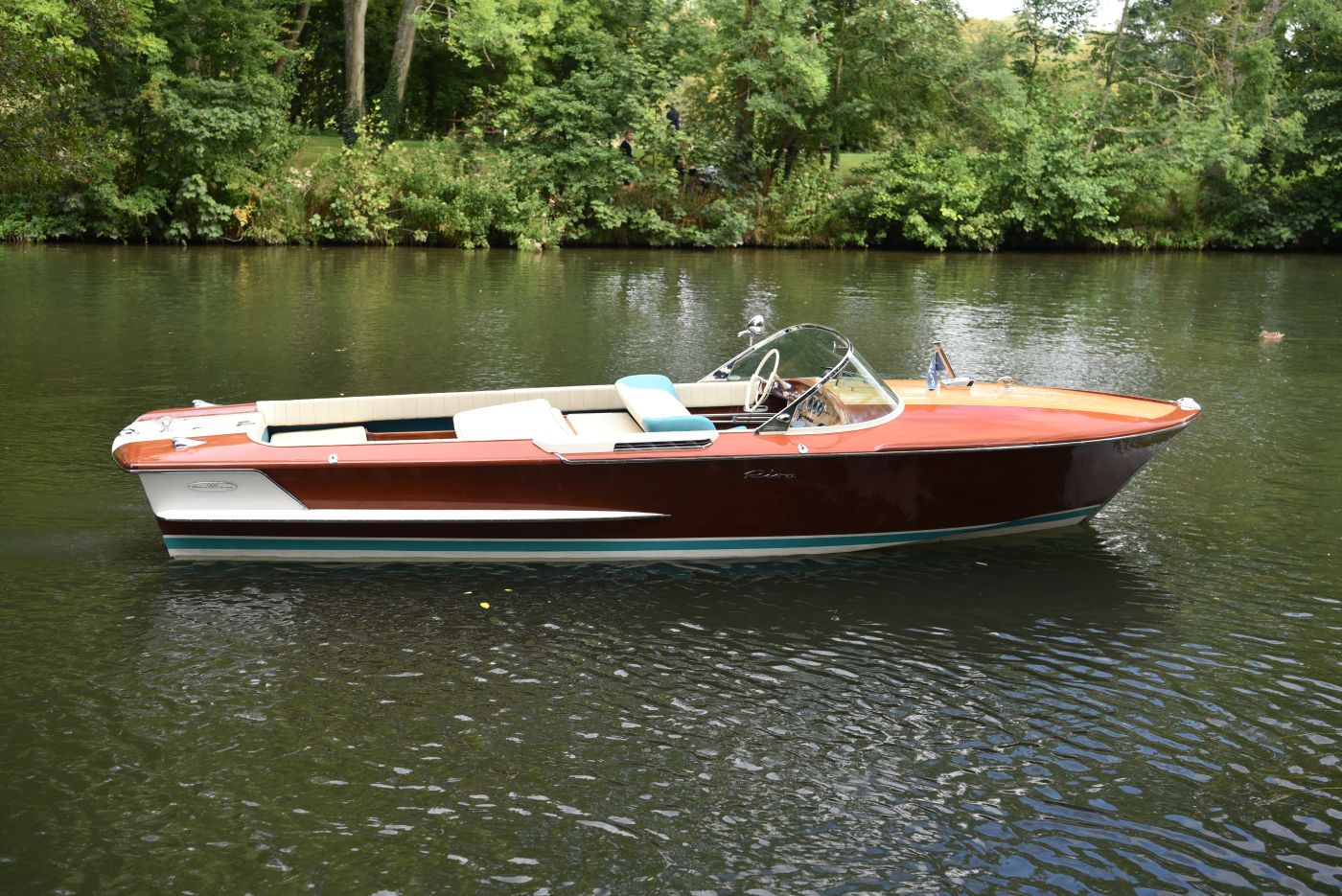 Riva Olympic for sale, side profile