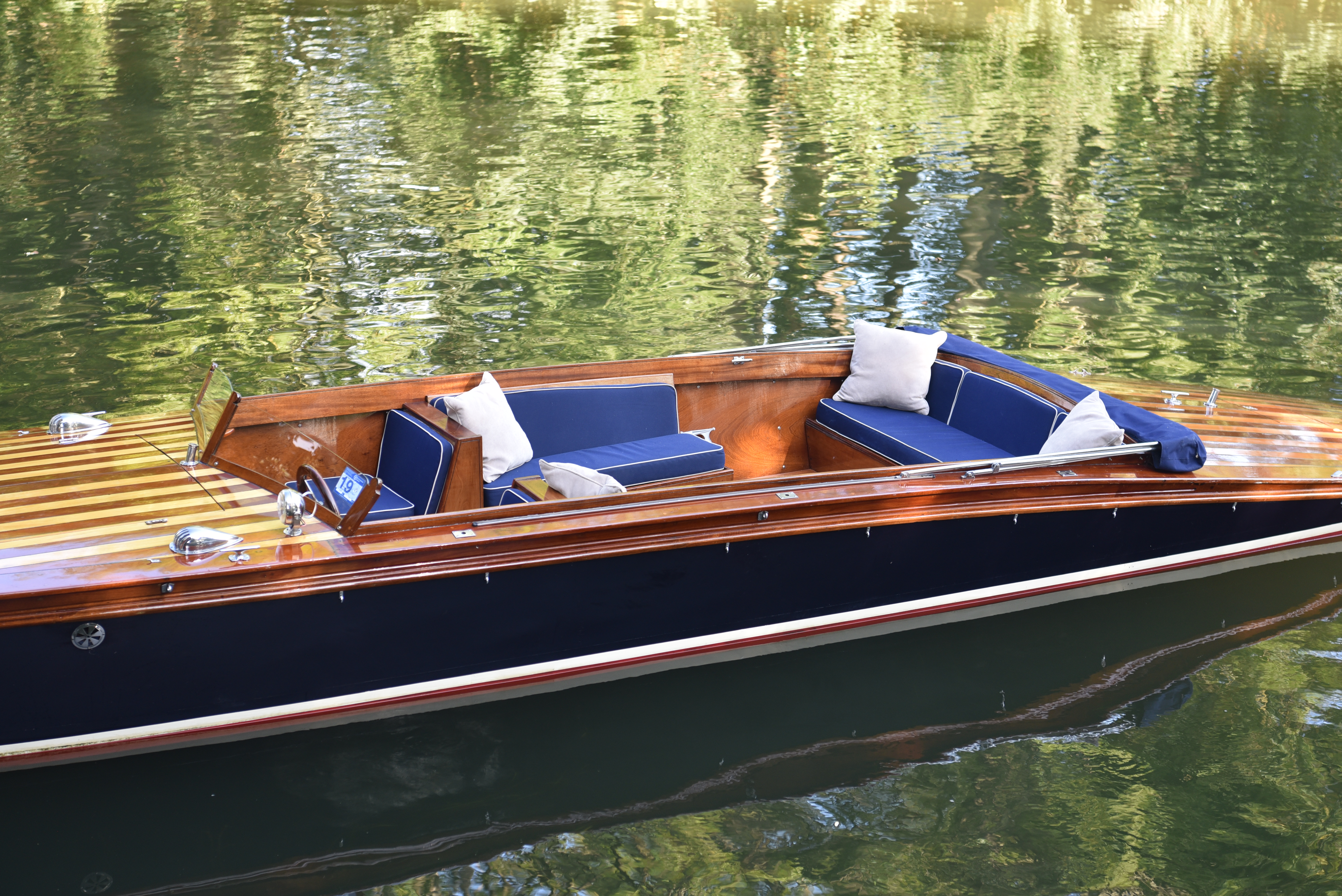 Andrews slipper launch for sale, side view of cockpit