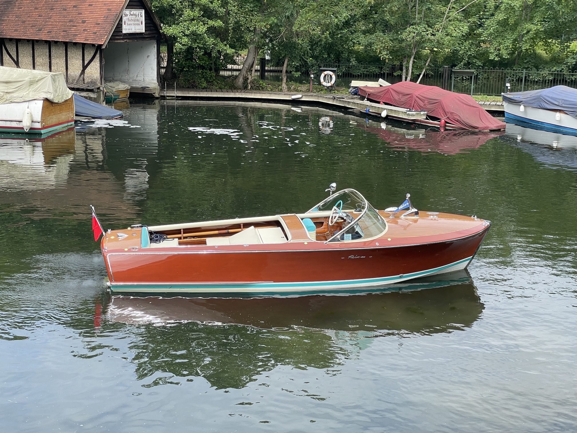 Riva Super Florida for sale, side profile 