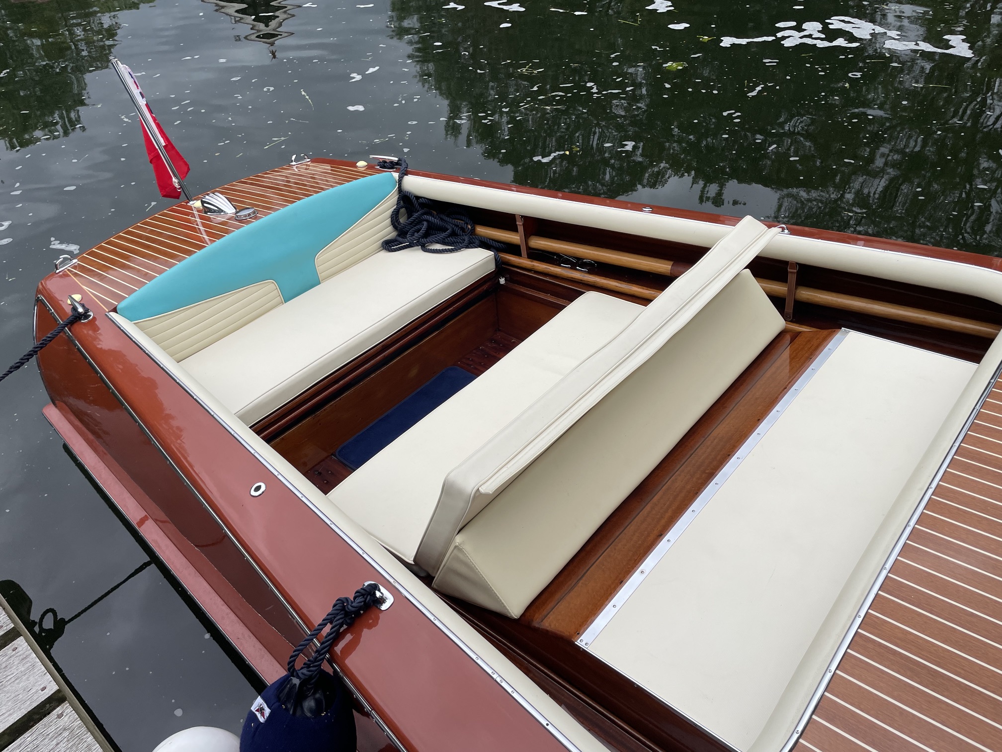 Riva Super Florida for sale, cockpit seating 