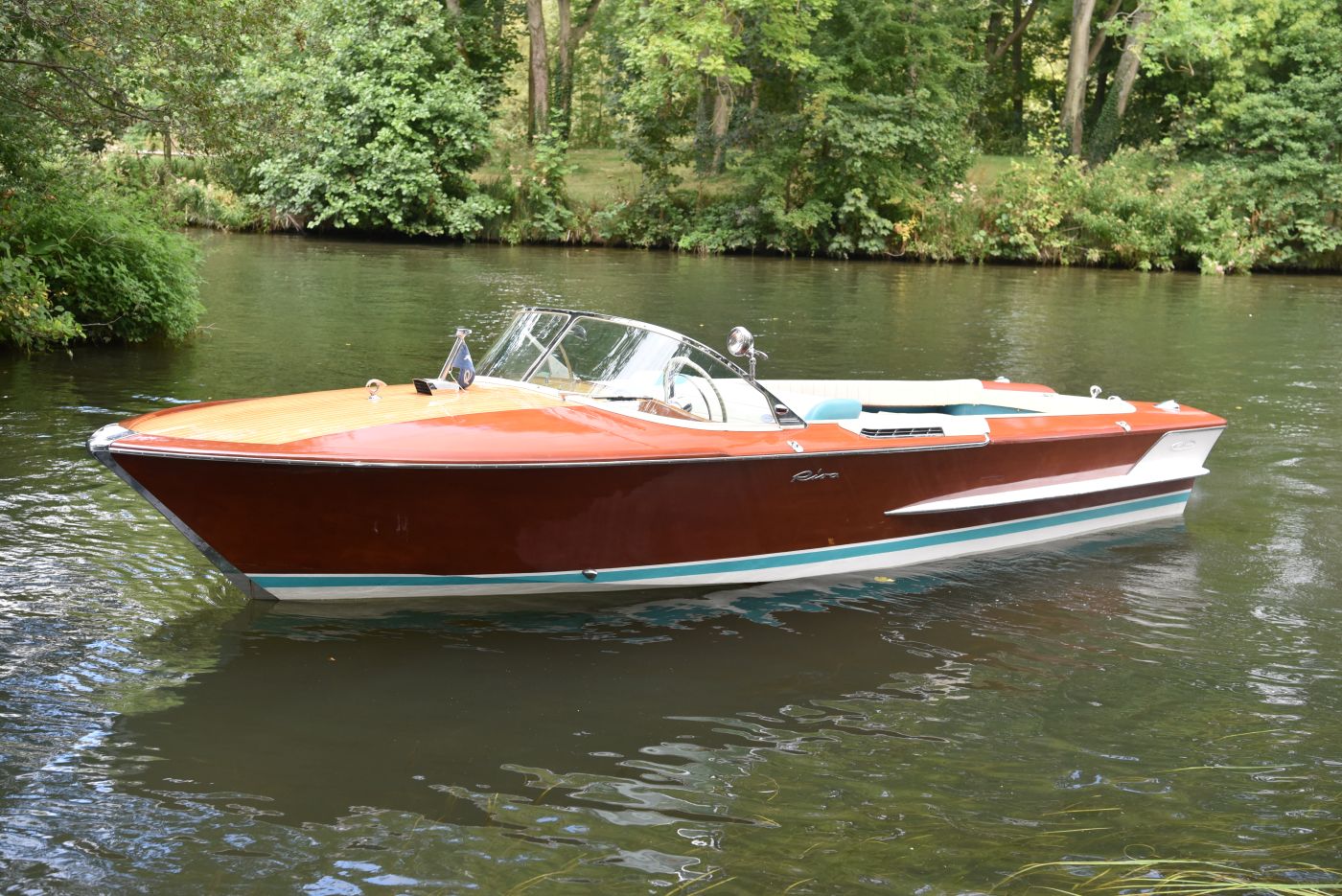 Riva Olympic for sale, side profile