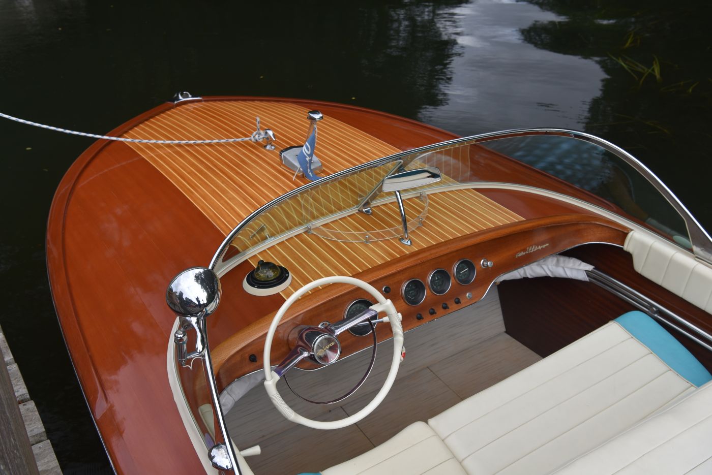 Riva Olympic for sale, helm seat