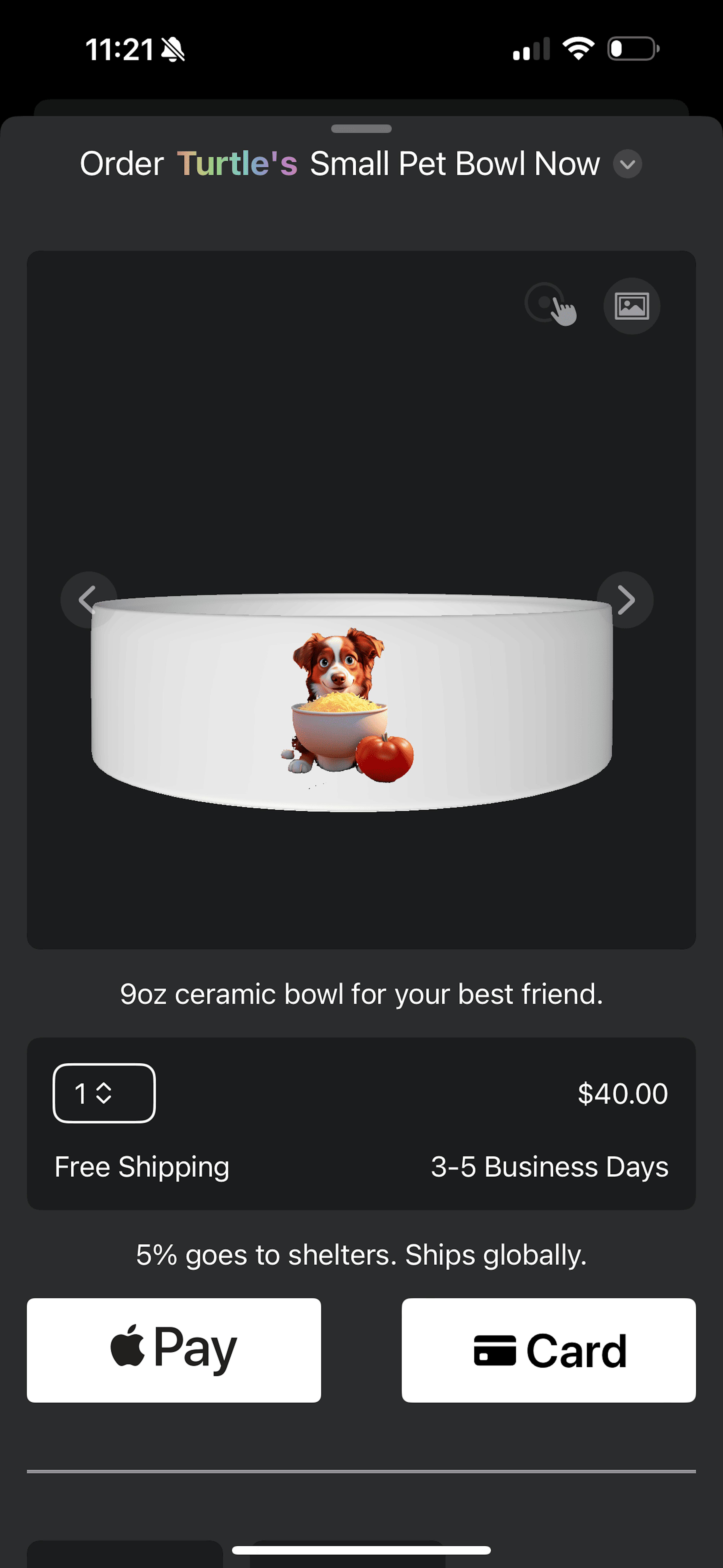 Custom Pet Merchandise