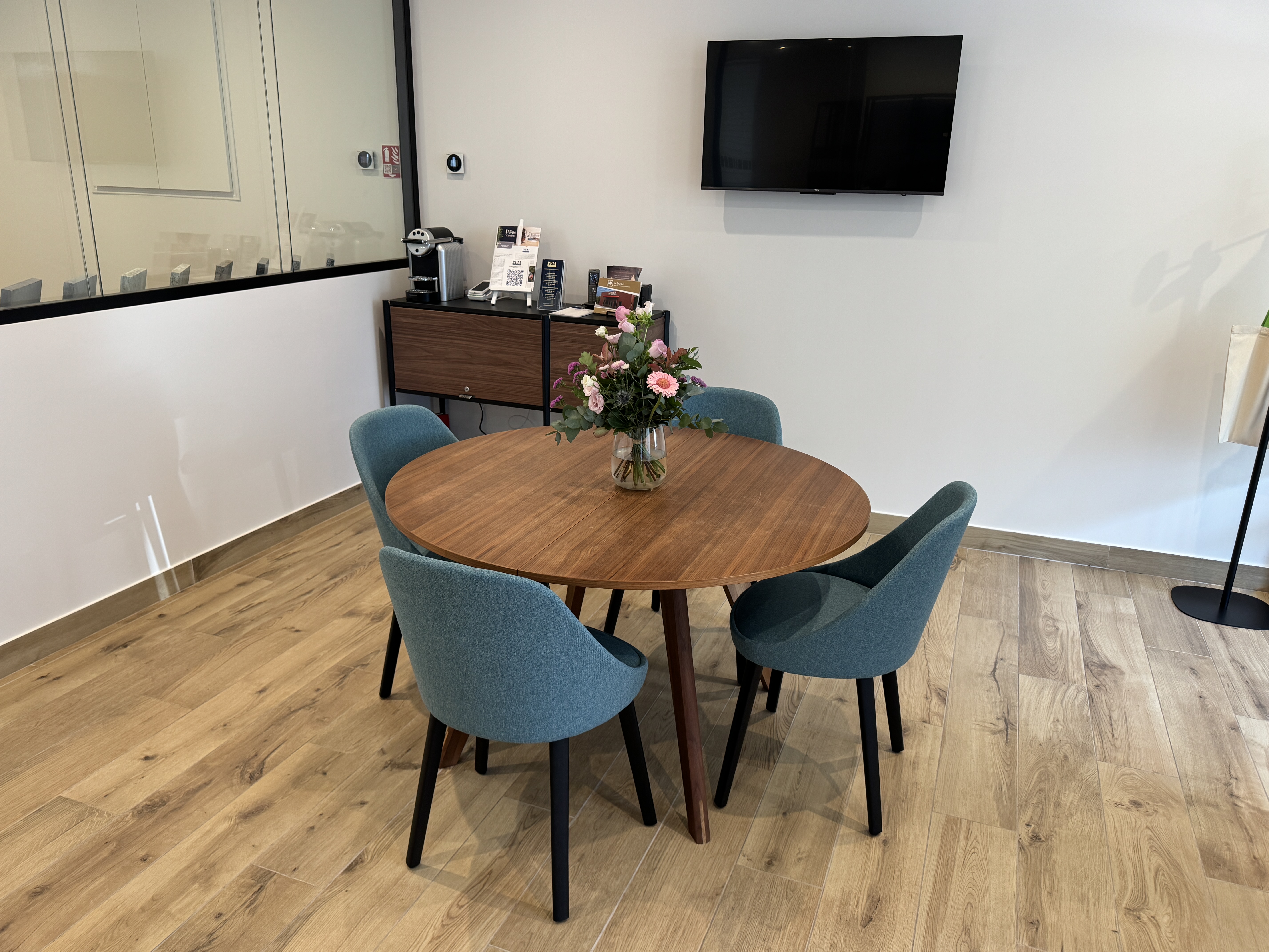Salle réception de famille de l'agence de Rambouillet