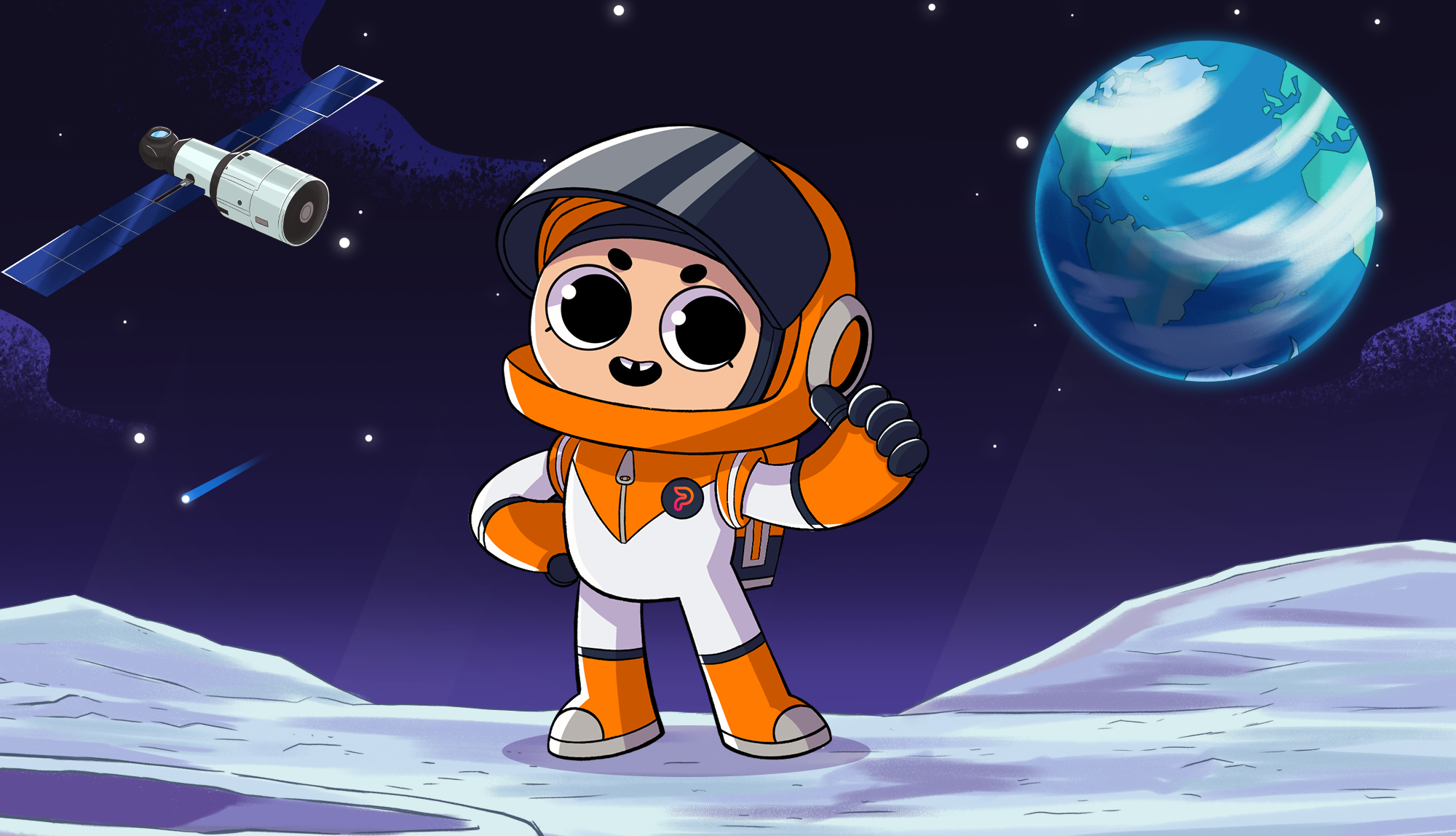 Ilustração do Mascote Ógli