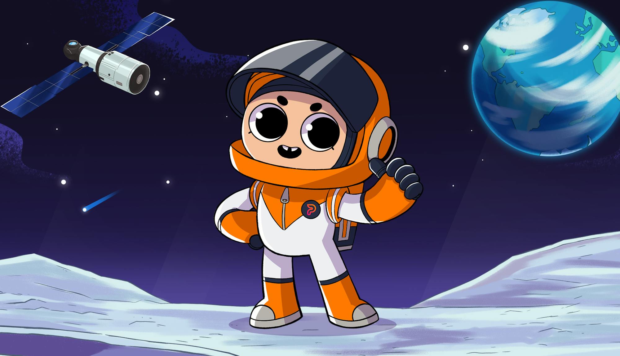 Ilustração do Mascote Ógli