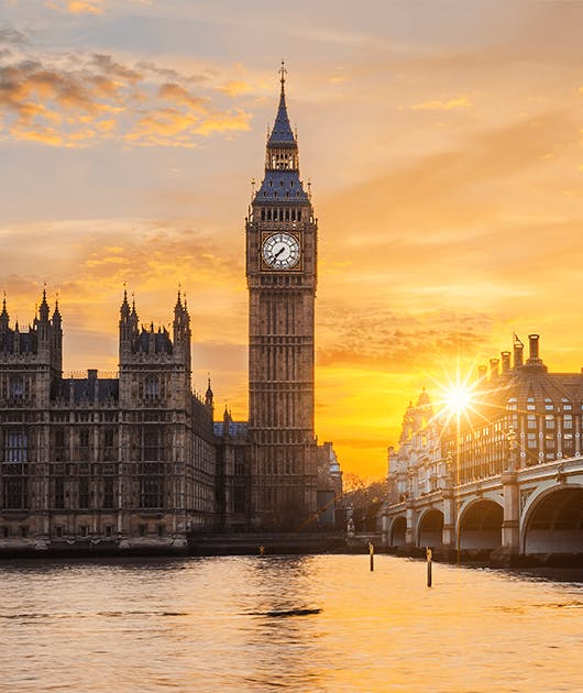 Big Ben, o famoso relógio de Londres