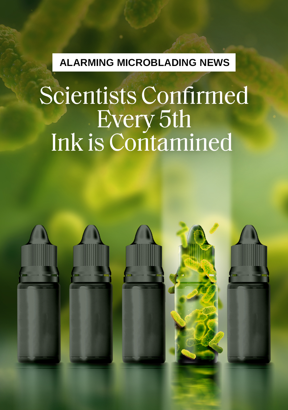 Microblading & PMU News: Every 5th Ink is Contamined