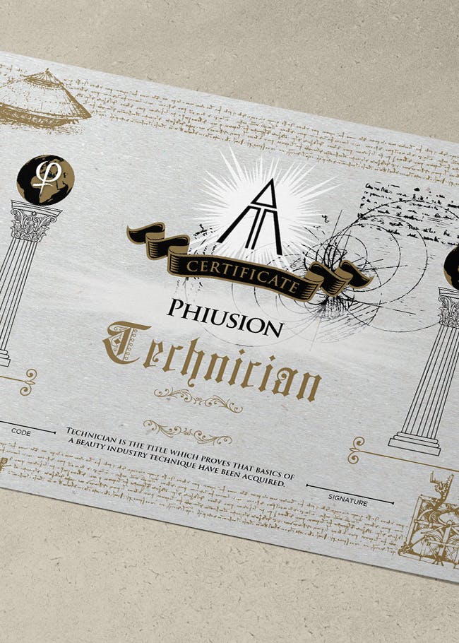 Certificato Phiusion Plasma Hybrid Artist Artist di PhiAcademy