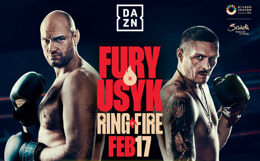 Usyk vs fury on dazn