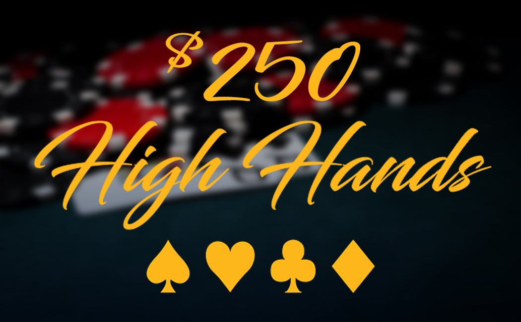 high hands, poker promotion, pa poker