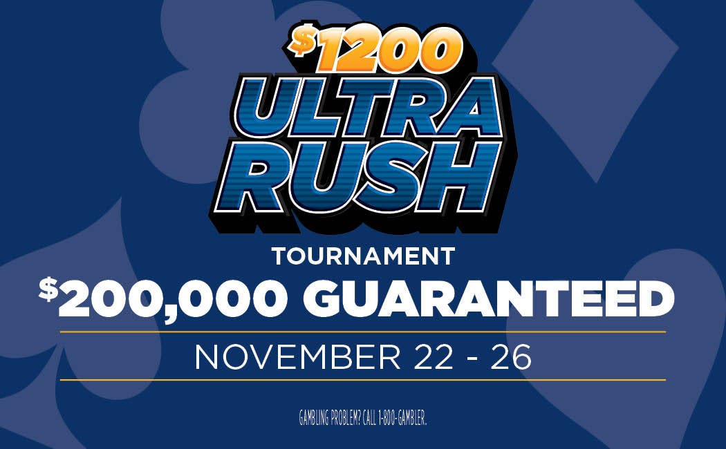 ultra rush, pa poker tournament, poker tournaments, pa poker