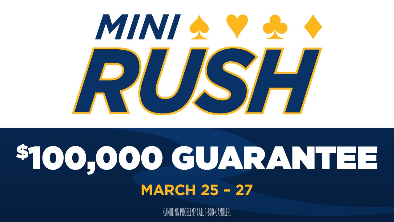$100,000 Mini Rush ReDraw