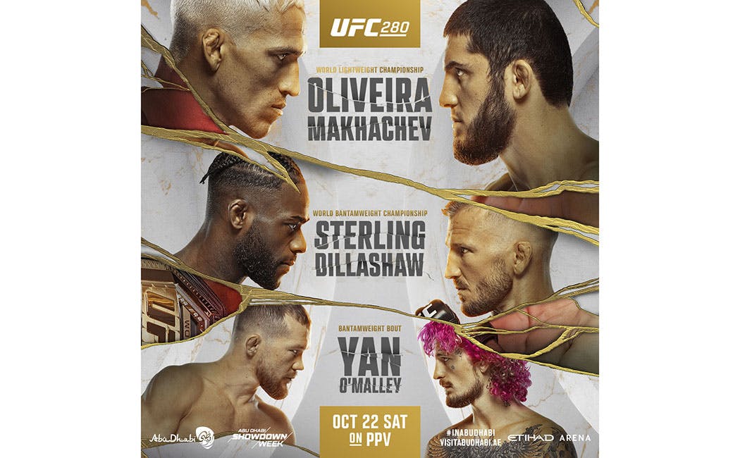 UFC 280 in the BetRivers Sportsbook