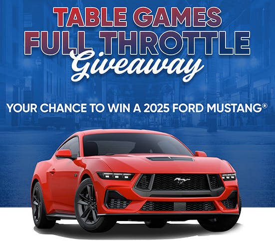 Table Games Full Throttle Giveaway