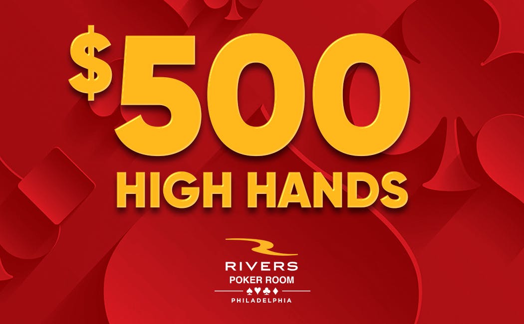 500 high hands, pa poker, poker room, pa poker tournaments, philadelphia table games