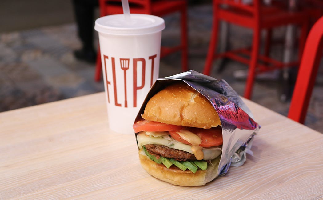 FLIPT april special, dining special, philadelphia restaurant, FLIPT burger