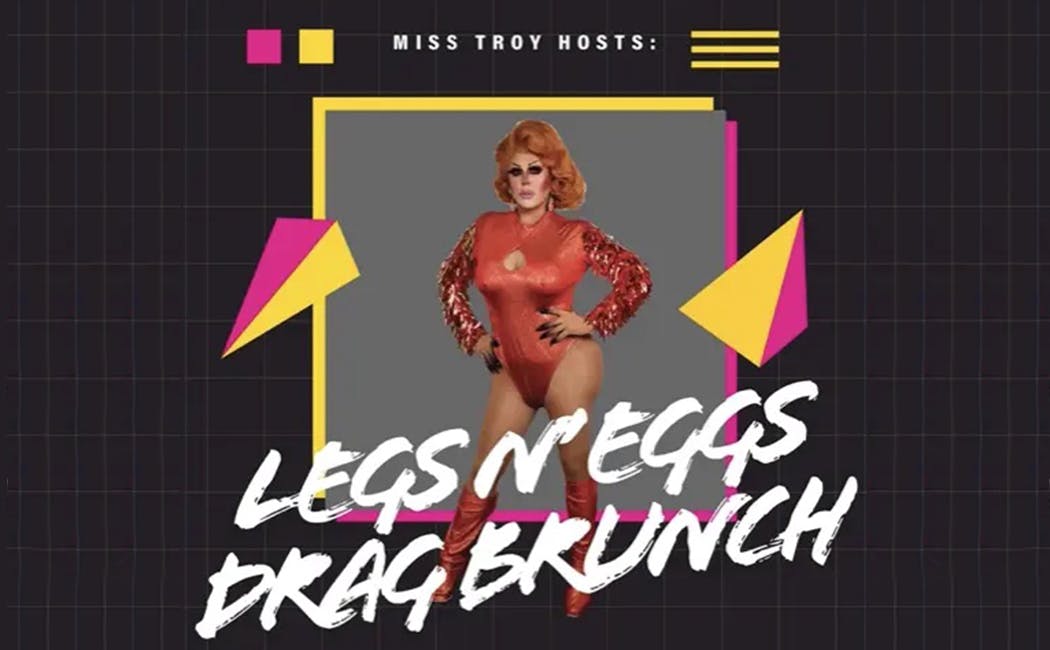 Legs N' Eggs Drag Brunch entertainment at Rivers Casino Philadelphia August 2022