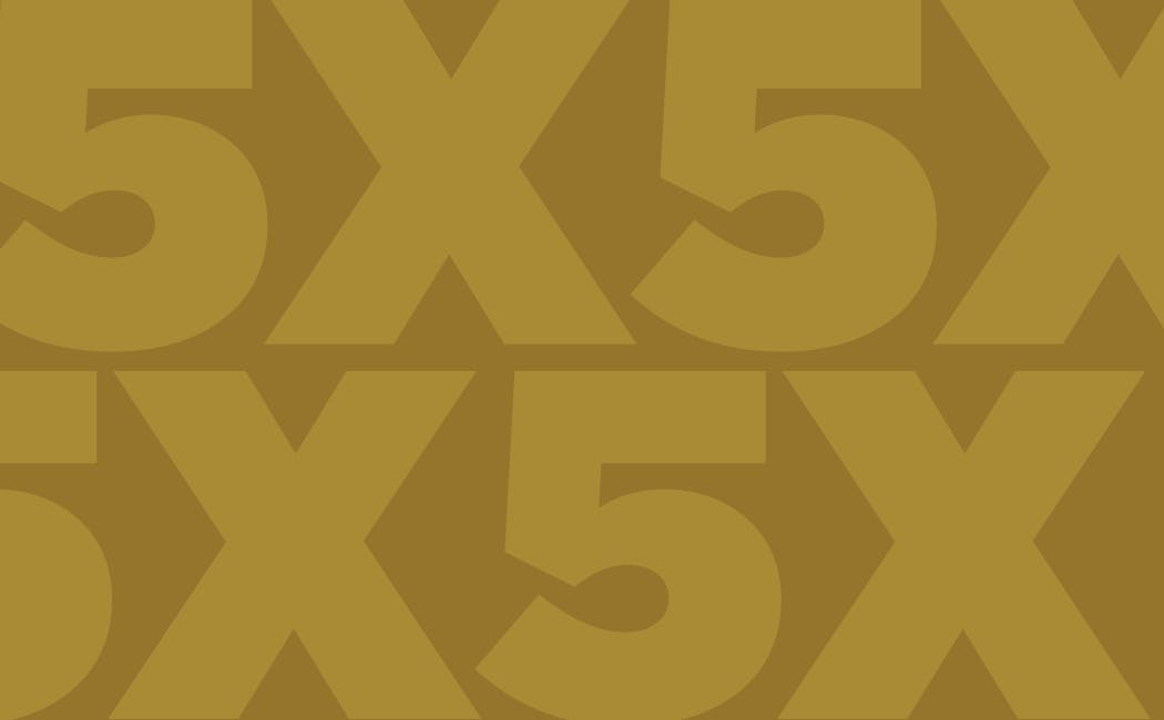 5X Reward Points