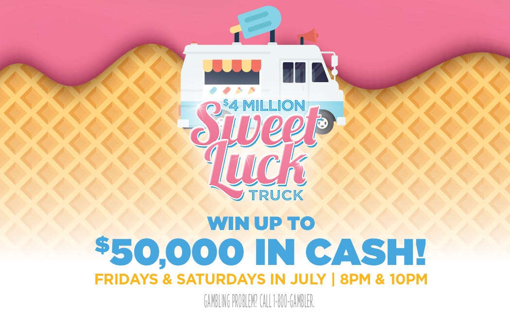sweet luck truck, casino promos, casino rewards, casino offers, philadelphia sweepstakes