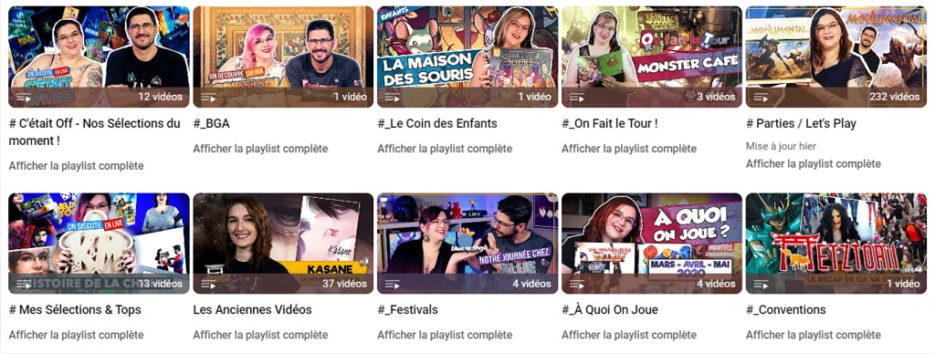 La chaîne YouTube Kaelawen et les Meeples