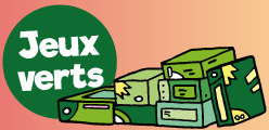 Les jeux de société avec des boîtes vertes