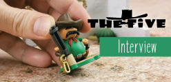 Interview The FIVE jeu de figurines