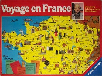 Le jeu de société Voyages en France