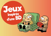 10 jeux de société inspirés d'une BD