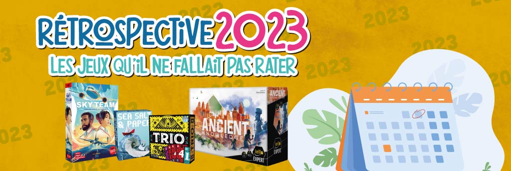 Les meilleurs jeux de société de l'année 2023